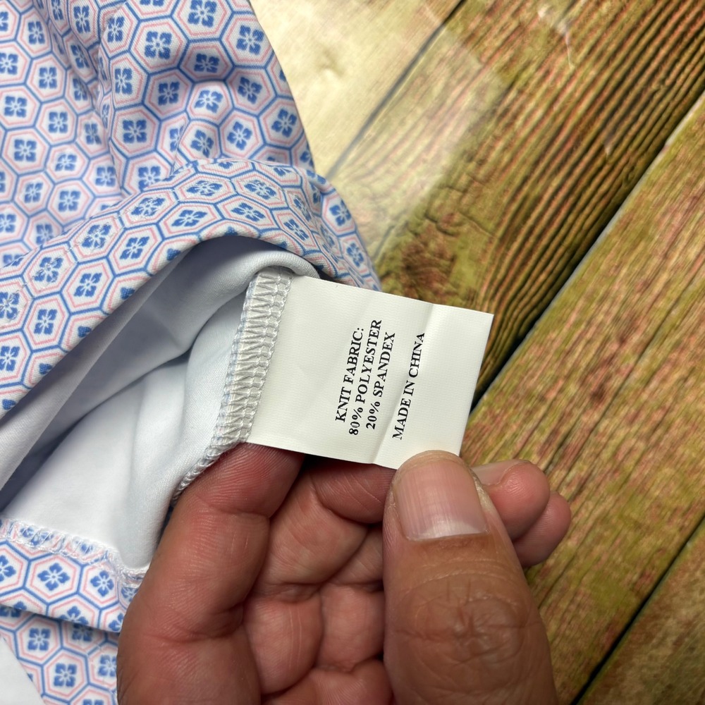 Tenniscore Grandmillennial Blokette Straight Down Geometric Athletic Skort Small - Picture 6 of 8